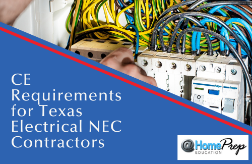 CE Requirements for Texas Electrical NEC Contractors 