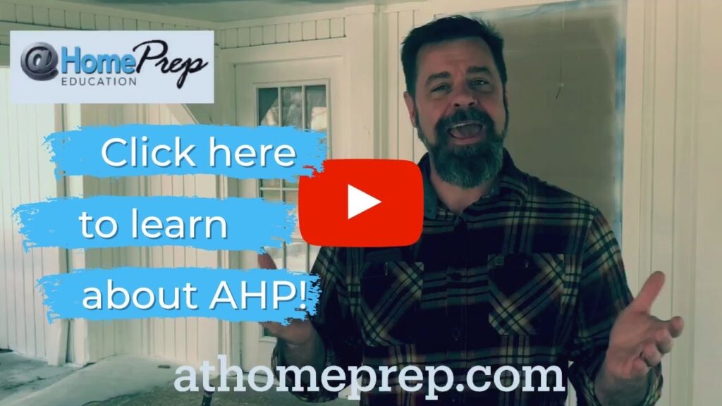 YouTube Video Welcome for AtHomePrep